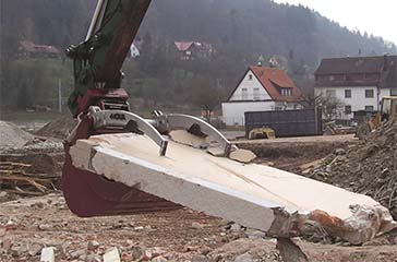 Rototop for Demolition Work